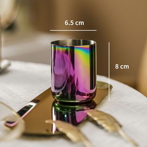 Decorazioni per la casa portacandele a lume di tè portacandele in acciaio inossidabile <span class=keywords><strong>con</strong></span> <span class=keywords><strong>vassoio</strong></span> - Product Image 3