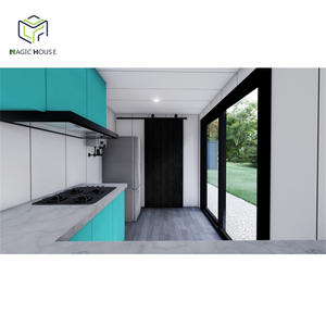 Maison de <span class=keywords><strong>cabine</strong></span> de 20 pieds entièrement équipée principalement meublée Granny Flat Maison aux normes australiennes Maisons conteneurisées - Product Image 4