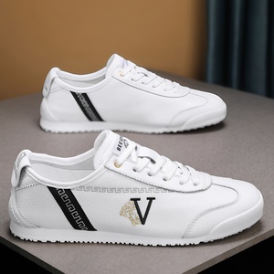 Zapatos de Diseñador de Lujo para <span class=keywords><strong>Mujer</strong></span>, Zapatos de Piel Auténtica con Cordones Estilo Forrest Gump, Nuevos Zapatos Casuales para Correr, Ligeros y Resistentes al Desgaste - Product Image 2