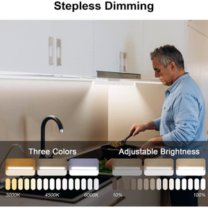 ไฟติดผนัง LED โมเดิร์น EGH พร้อมเซ็นเซอร์ตรวจจับความเคลื่อนไหว แสงสี 3500K สำหรับห้องครัว บ้าน ห้องนอน ได้รับการรับรองมาตรฐาน ROHS ผลิตจากอะลูมิเนียมและพลาสติก PC - Product Image 6