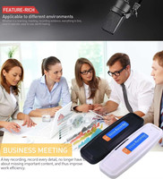 Unterstützt Max. 32GB Externen Speicher Micro Tragbarer USB-Stick Digitaler Sprachrekorder USB-Flash-Laufwerk Digitaler Sprachrekorder