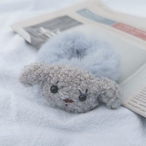 Bandes de cheveux élastiques en peluche pour filles, chouchous colorés pour cheveux d'animaux mignons pour femmes, accessoires pour cheveux, vente en gros - Product Image 5