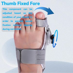 Separador de Dedos Grandes Ajustable para Uso Diurno y Nocturno, Corrector de Juanetes de Nylon Unisex para Alivio del Dolor de Pies, Venta al por Mayor - Product Image 4