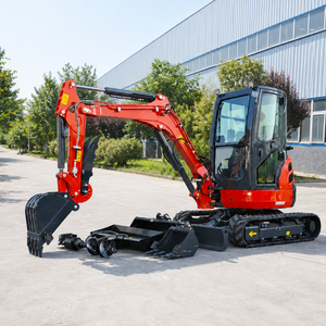Mini-excavatrice 3,5 tonnes, 2 tonnes, 1 tonne, moteur Kubota EPA, pour jardin, ferme, usage domestique, prix des mini-excavatrices, mini-excavatrice sur chenilles - Product Image 6