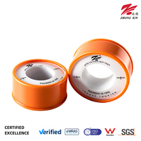 Zhongxin Bande d'étanchéité PTFE haute densité de 0,1 mm d'épaisseur pour tuyaux de 19 mm -190°C à +370°C