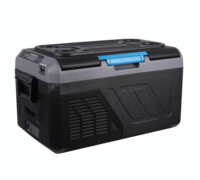 Mini-réfrigérateur/congélateur de voiture à compresseur 12V 18L avec Bluetooth, alimentation électrique DC 12V 24V AC 100V 240V