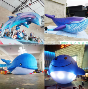 Palloncini gonfiabili con <span class=keywords><strong>leone</strong></span> marino, modello pubblicitario gonfiabile, grandi palloncini gonfiabili a forma di animale oceanico per un'efficace visibilità - Product Image 5