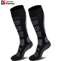 Chaussettes athlétiques personnalisées Select Terry Chaussettes thermiques pour mollets en laine mérinos pour le ski Chaussettes de compression pour le snowboard avec amorti maximal