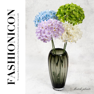Flores Artificiales de Hortensia de Tallo Único de Lujo, 126 Piezas, para Ramos de Boda y Arreglos Florales Comerciales - Product Image 6