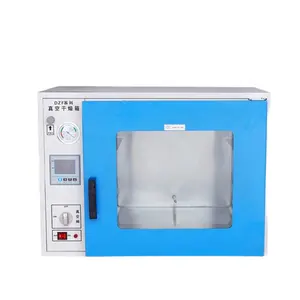 New desktop stainless steel portable DZF vacuum drying oven, forced air circulation with oil pump, 220V electric heating