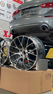 Borui ล้ออัลลอยปลอมแปลงสำหรับวอลโว่ <span class=keywords><strong>V40</strong></span> V60 V90เกวียน <span class=keywords><strong>polestar</strong></span> 2 3 4กำหนดเอง5x108น้ำหนักเบา18 19 20 21 22นิ้วขอบ4ชิ้น - Product Image 2