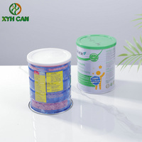 Boîtes de conserve 401 # provenant du fabricant pour graines de melon en poudre collations aux algues autres collations boîtes en fer blanc personnalisées pour le lait à biscuits