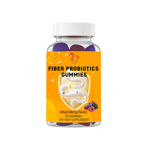 Gomitas de Probióticos con Fibra ODM OEM con Sodio, Apoyan un Intestino Más Equilibrado, Fortalecen la Inmunidad, Calorías, Gomitas de Probióticos con Fibra - Product Image 1