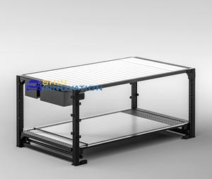 Shin Innovation UPS-1 Certifié CE 3000 kg Pont élévateur hydraulique souterrain à quatre poteaux pour voitures, élévateur de voiture stationnaire, élévateur de voiture, garantie 2 ans - Product Image 2