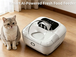 Wholesale Automatic Smart Pet <b>Feeder</b> 5‑Portion Fresh Food Dispenser Semiconductor Cooling Heating Keep Fresh AI Recognition APP - Product Image 5