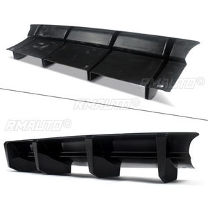 For 15-23 Dodge Challenger GT SXT Plus Rear Bumper Diffuser <b>Lip</b> <b>Splitter</b> Shark Fin Spoiler - Product Image 3