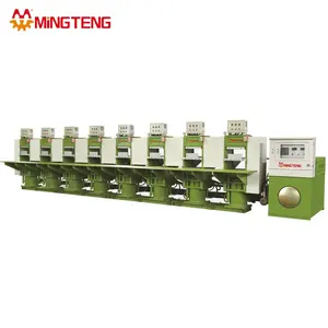 MTRB-150T automation Double Colors Rubber Out-soles Making Machinery Manufacturer shoe sole molding machine