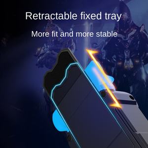 Refroidisseur d'ordinateur portable intelligent F1 en plastique avec radiateur d'échappement et ventilateur de contrôle de température du portable à vitesse de vent réglable - Product Image 4