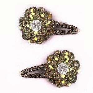 กิ๊บติดผมของเด็กเกาหลีดอกไม้เล็กๆน่ารักที่หนีบผมด้านข้างของเด็กผู้หญิงอุปกรณ์แต่งผมโครเชต์ด้วยมือ - Product Image 5