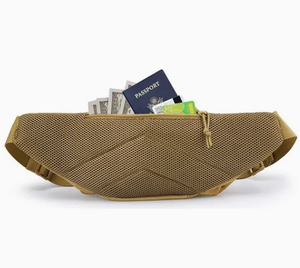 ブラックバットファニーパック戦術的なブラックウエストバッグ究極のアウトドアアドベンチャーギア隠しキャリーウエストバッグ - Product Image 4