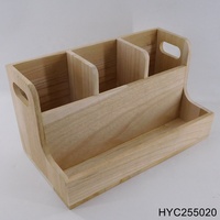 Stylos en bois porte-crayons tasse pour bureau télécommande support en bois