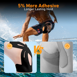 Cinta Deportiva Alemana Precortada con Pegamento, Cinta de Kinesiología para Estabilidad Articular, Cinta Muscular de Algodón Impermeable para Atletas OEM - Product Image 4