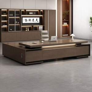 Bureau <span class=keywords><strong>de</strong></span> <span class=keywords><strong>direction</strong></span> moderne, mobilier <span class=keywords><strong>de</strong></span> patron <span class=keywords><strong>de</strong></span> grande taille, adapté aux bureaux et aux maisons. - Product Image 3