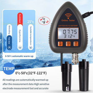 Profissional de Alta Precisão 991W WIFI <span class=keywords><strong>Online</strong></span> Digital 5 em 1 Qualidade da Água testador PH TDS EC S.G TEMP Medidor Para Plantio Aquático - Product Image 5