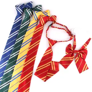 Прямая Продажа с фабрики Красный Полосатый мужской галстук-бабочка набор галстуков для студентов Jk Униформа кэжуал обтягивающий жаккард для мужчин