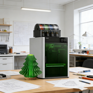 Bambu Lab H2S AMS FDM <b>3D</b> <b>Printer</b> Multi Color Large Size High Speed Desktop <b>3D</b> Model Making <b>Printer</b> - Product Image 2