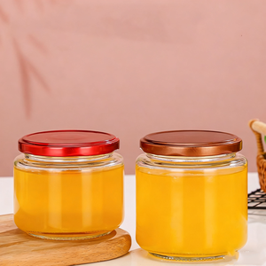 <span class=keywords><strong>Confiture</strong></span> <span class=keywords><strong>de</strong></span> miel d'épices Bouteilles en verre pour le stockage des aliments Bocaux avec couvercle 180ml 280ml 380ml 500ml Canning Chili Hot Sauce Pickles Container Jars - Product Image 6