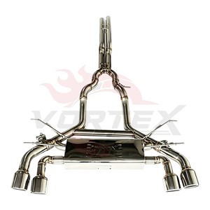 Sistema de Escape Catback con Válvulas Vortex SS304 para Jaguar F-Type 3.0 V6 5.0 V8, Cuatro Salidas, Ajuste Directo, Kit de Sistema de Rendimiento - Product Image 2