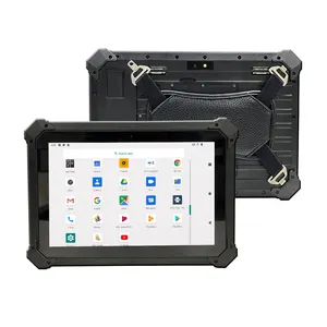 10 inch IP67 Android WiFi BT 4G LTE GPS Optional NFC 2D Barcode Scanner Sunlight Readable Rugged Tablet PC