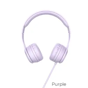 W21 Graceful Charm Protein Earmuffs Wire Control Headphones