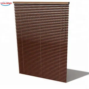 Custom resistant to abrasion moisture-proof wooden blinds window real wood venetian blinds