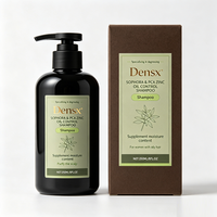Shampoing 2-en-1 Nourrissant et Séborégulateur pour Femmes, à l'Extrait de Sophora et PCA Zinc, Purifie le Cuir Chevelu, Étiquette/Boîte Personnalisable, Cheveux Gras, Marque Privée OEM