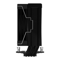 Lovingcool 12025mm TDP 205W dissipateur de chaleur en aluminium 4 tuyaux refroidisseur de processeur pour prise AMD AM4 AM5