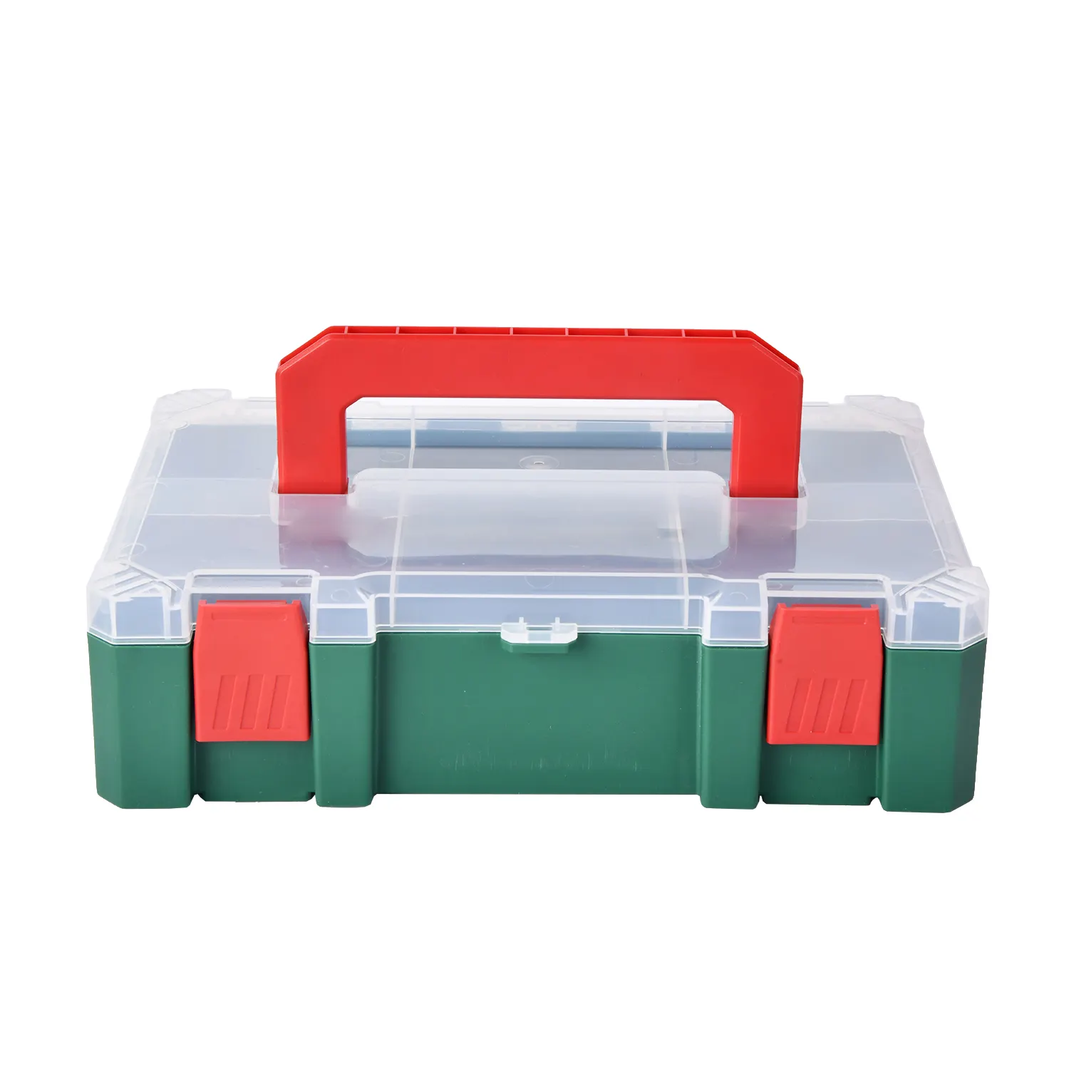 Winslow & Ross small empty portable tool hardware box plastic tool box case with transparent cover