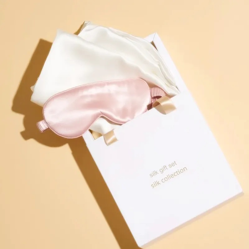 Fabrik Outlet benutzer definierte Marke reine Mulberry Silk Oeko-Tex zertifiziertes Geschenkset Naturseide Kissen bezug Seide Kissen bezug
