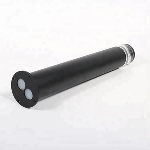 CE saab – borne lumineuse noire à Led, éclairage de <span class=keywords><strong>jardin</strong></span>, de chemin, de route, de sapin monté au sol - Product Image 3