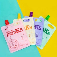Poche Doypack Reutilisable Personnalisée avec Bec Verseur pour Emballage de Boissons Liquides (Vodka, Bière, Jus, Thé, Lait)