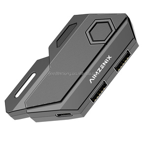 Accesorios para juegos Herramientas de soporte Consola de juegos Convertidor de videojuegos con cable 125HZ AX130 Blader Adaptador de teclado y ratón - Product Image 1