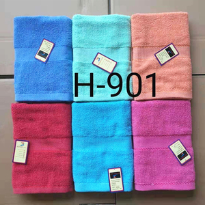 Toalla <span class=keywords><strong>de</strong></span> <span class=keywords><strong>mano</strong></span> colorida Algodón y poliéster Color mezclado Stock barato Toallas Hogar y gimnasio Toalla Tamaño personalizado Fábrica al por mayor - Product Image 1