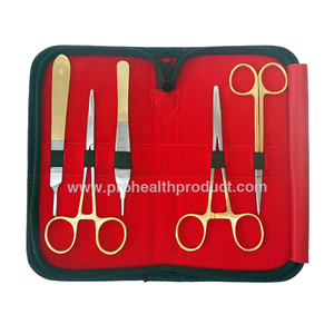 Kit de Suture Chirurgicale Golden Plate avec Sutures et Coussinets en Silicone Composites Modèle PH03-108C pour la Démonstration et la Formation en Suture Médicale - Product Image 3