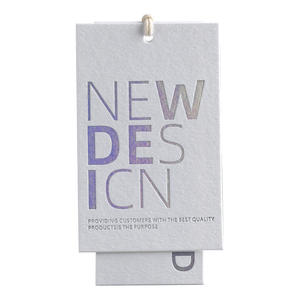 Tarjetas de Papel de Lujo Impresas y Recubiertas Personalizadas al por Mayor para Pequeñas Empresas, para Regalos y Prendas de Vestir - Product Image 4