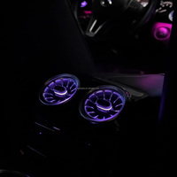 Symphony Autowellus - Kit de Iluminación Interior de 12 V y 10 W para Benz W212 con Distancia Entre Ejes Corta (2010-2015), 30 LED para el Tablero, el Borde de las Puertas y el Volante