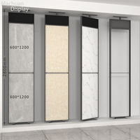 Benutzer definierte drehbare rotierende Keramik Marmor Stein Granit fliesen Display Rack stehen für Showrooms