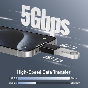 Bộ chuyển đổi USB Type C đực sang USB 3.0 tương thích với Mac Pro Air 2024, Microsoft Surface, iPad, Samsung Notebook, Dell XPS - Product Image 5