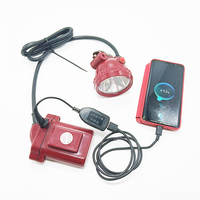 Lampe de mine LED personnalisée 7.8ah Lampe frontale de mineur de charbon antidéflagrante Lampe de mineur Lampe de sécurité minière Banque d'alimentation USB Lampara Minera