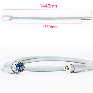 สายเคเบิลไฟเบอร์ออปติกสำหรับหัวกรอฟันแบบ 6 รู ความยาว 1440 มม. พร้อมท่อซิลิโคน สำหรับอุปกรณ์ทันตกรรม Setwin - Product Image 1